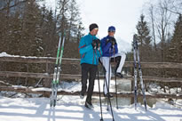 Langlaufen im Winterurlaub